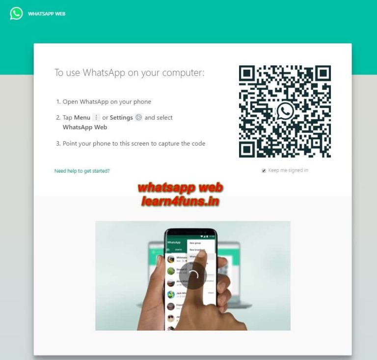whatsapp web sign up email